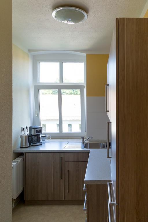Appartamento Wohlfuehlen Mit Grossem Balkon Erfurt Esterno foto
