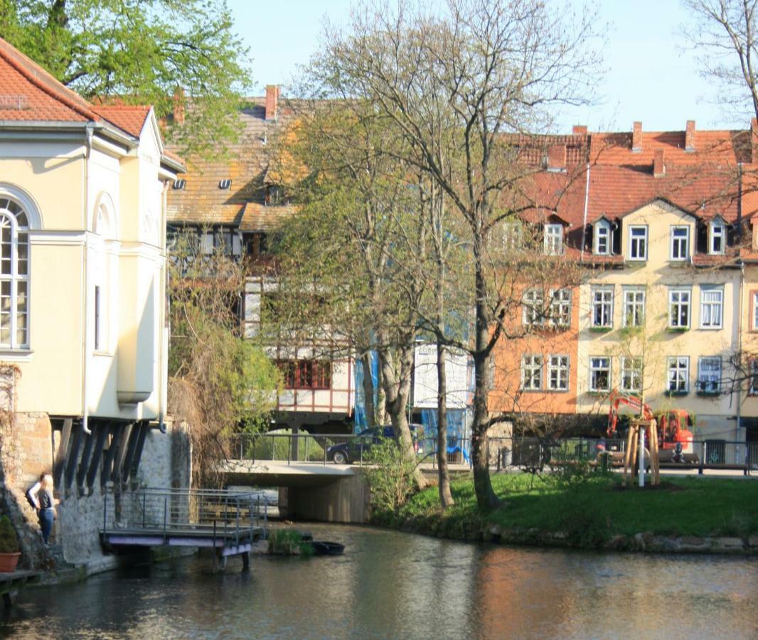 Appartamento Wohlfuehlen Mit Grossem Balkon Erfurt Esterno foto