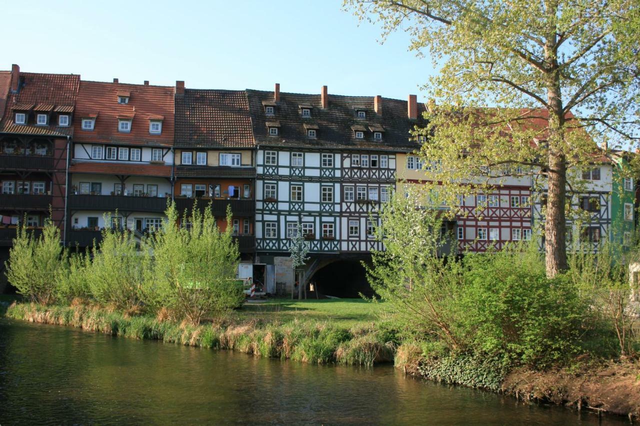 Appartamento Wohlfuehlen Mit Grossem Balkon Erfurt Esterno foto